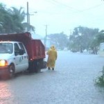 Road poses flooding risks Road poses flooding risks