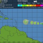 Tropical Storm Grace rolls across Atlantic Tropical Storm Grace rolls across Atlantic