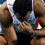 Forbes was determined to run despite injury Forbes was determined to run despite injury