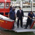 Fire service officially launches $200k boat Fire service officially launches $200k boat