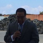 Tyre shredding begins at dump Tyre shredding begins at dump