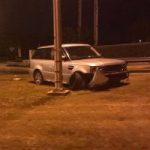 Police investigating crash involving candidate Police investigating crash involving candidate