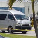 Woman hit by taxi at airport Woman hit by taxi at airport