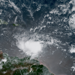 Strengthening expected as Harvey rolls into Caribbean Strengthening expected as Harvey rolls into Caribbean