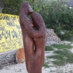 Vandals take aim at Foots’ controversial work Vandals take aim at Foots’ controversial work