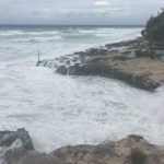 Nate churns up storm surge and rough seas Nate churns up storm surge and rough seas