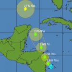 New tropical storm brewing south east of Nicaragua New tropical storm brewing south east of Nicaragua