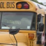 Child in near-miss after car tries to pass school bus Child in near-miss after car tries to pass school bus