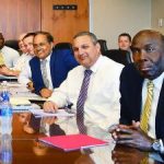 Governor gets down to crime-fighting work Governor gets down to crime-fighting work