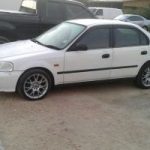 Car thieves strike again stealing Honda Civic Car thieves strike again stealing Honda Civic