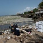 Over 30 tonnes of plastic rolls on to regional beach Over 30 tonnes of plastic rolls on to regional beach