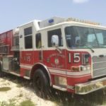 Bed set alight on Cayman Brac Bed set alight on Cayman Brac