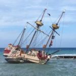 The not-so Jolly Roger runs aground again The not-so Jolly Roger runs aground again